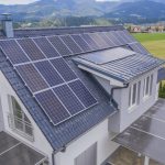 A house equip with solar pv system