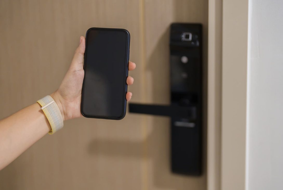 The smart door lock in Malaysia from a door lock shop