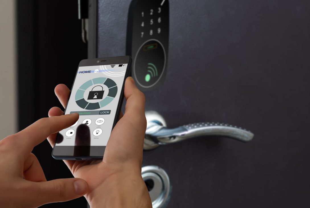 Using smart locks as door locks