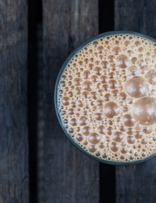 A cup of teh tarik in malaysia