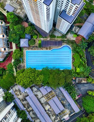 Aerial view of a Subang Jaya new project