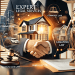 Legal services in Malaysia showcasing commercial, real estate, and litigation law