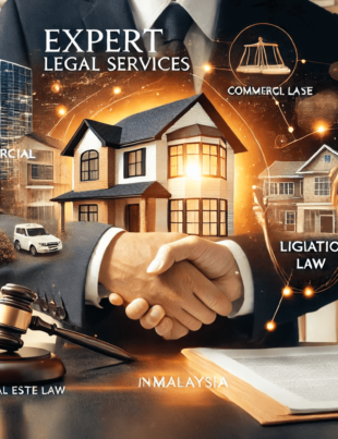 Legal services in Malaysia showcasing commercial, real estate, and litigation law